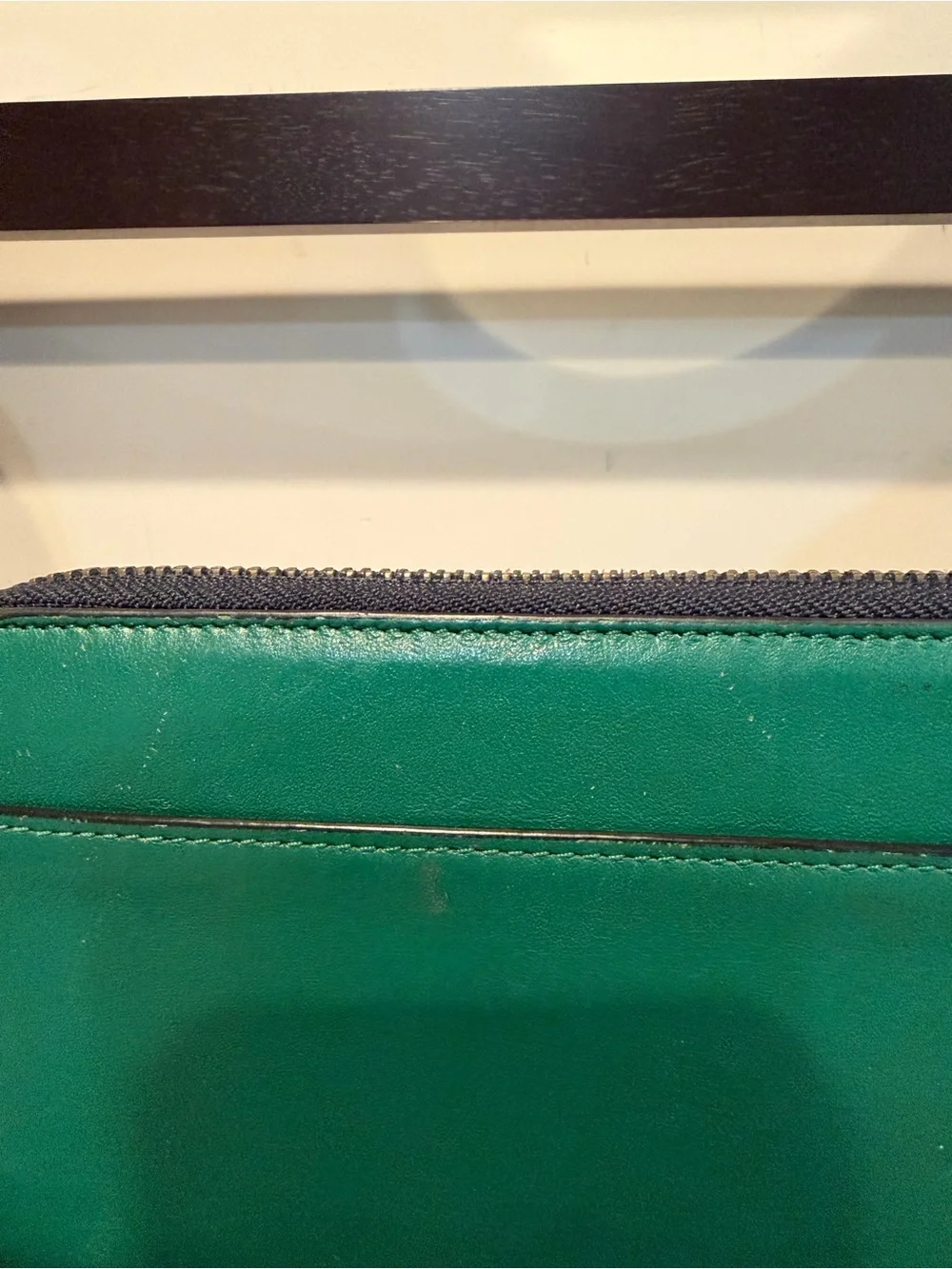 Coach Accordion Wallet With Varsity Stripe
